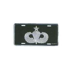 Army Senior Parachutist License Plate