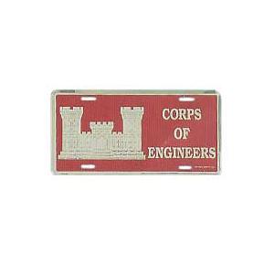 Army Corps Of Engineers License Plate