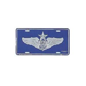 Air Force Senior Officer Aircrew License Plate