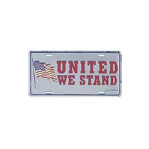 United We Stand License Plate