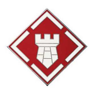 20th Engineer Brigade Combat Service I.D. Badge