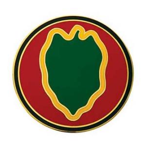 24th Infantry Division Combat Service I.D. Badge