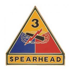 3rd Armored Division Combat Service I.D. Badge