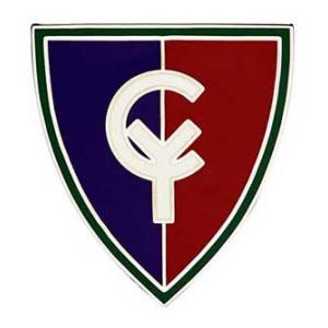 38th Infantry Division Combat Service I.D. Badge