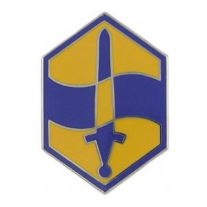 460th Chemical Brigade Combat Service I.D. Badge