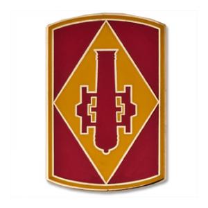 75th Fire Brigade Combat Service I.D. Badge