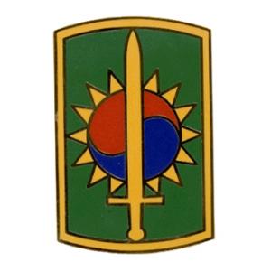 8th Military Police Brigade Combat Service I.D. Badge