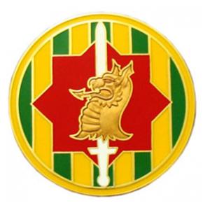 89th Military Police Brigade Combat Service I.D. Badge