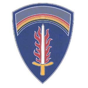 US Army Europe Combat Service I.D. Badge