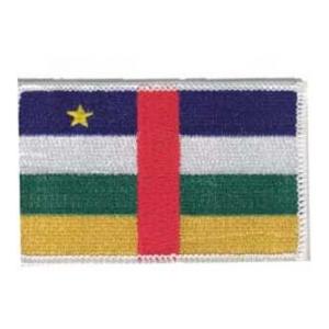 Central African Flag Patch