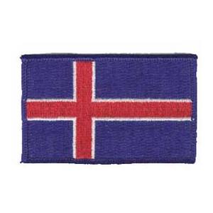 Iceland Flag Patch