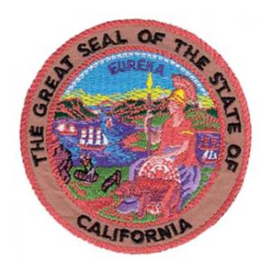 California State Seal Patch