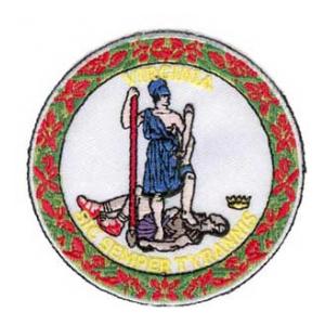 Virginia State Seal Patch