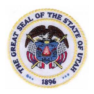 Utah State Seal Patch