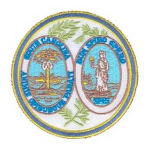 South Carolina State Seal Patch