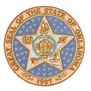 Oklahoma State Seal Patch