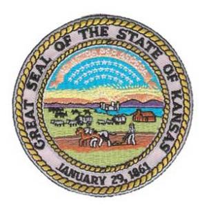 Kansas State Seal Patch