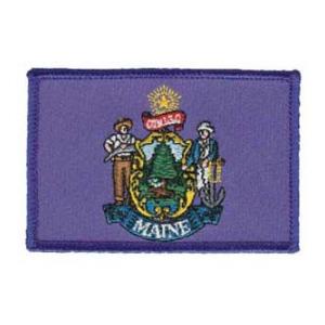 Maine State Flag Patch