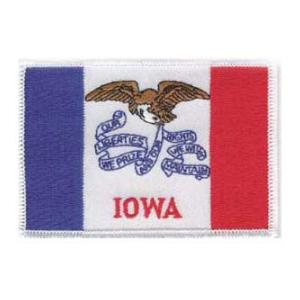Iowa State Flag Patch