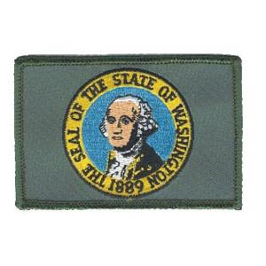 Washington State Flag Patch | Flying Tigers Surplus