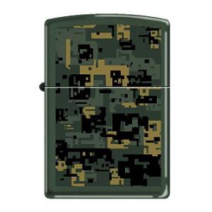 Digital Woodland Matte Zippo Lighter