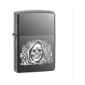 The Dark Side Zippo Lighter (Black Ice)