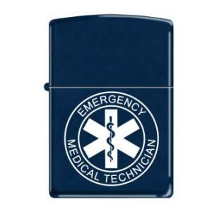 EMT Zippo Lighter (Navy Matte)