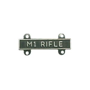 Army M-1 Rifle Qualification Bar