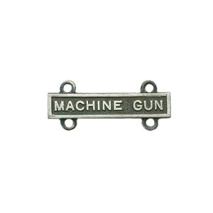 Army Machine Gun Qualification Bar