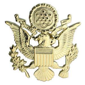 Army Officer Cap Badge (Male)