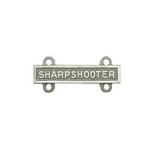 Army Sharpshooter Qualification Bar
