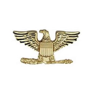 Gold Colonel Rank Insignia Pin