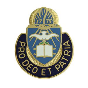Army Chaplain Regimental Crest Pin