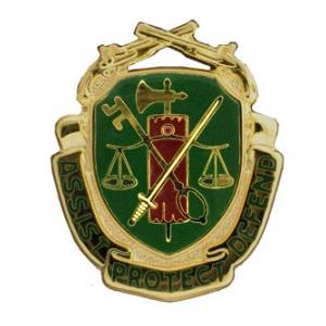 Army Military police Regimental Crest Pin