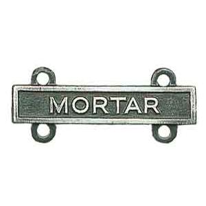 Army Mortar Qualification Bar