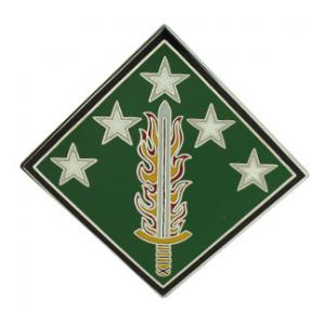 20th Support Command Combat Service I.D. Badge