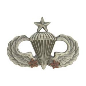 Army Senior Combat Parachutist (2-Star) Skill Badge