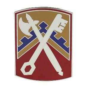 16th Sustainment Brigade Combat Service I.D. Badge