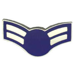 Air Force Airman 1st Class (Metal Chevron)  (Pre 1991)