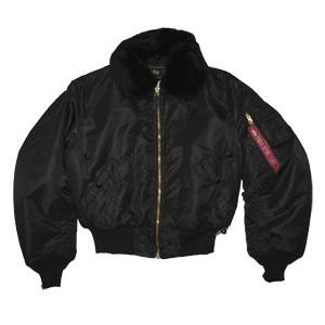 Alpha B-15 Flight Jacket (Black)