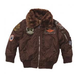 Youth Alpha Maverick Jacket with Patches