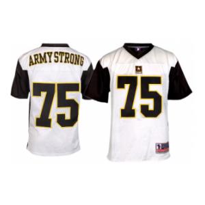 Army Strong Authentic Football Jersey (White)