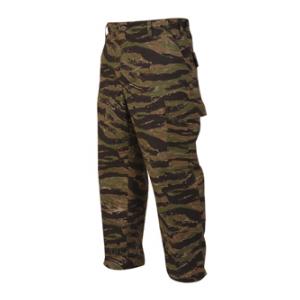 6 Pocket BDU Pants (Cotton/Poly Ripstop) (Tiger Stripe Camo) | Flying ...