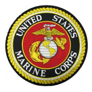 U.S. Marines Round (Back Patch)