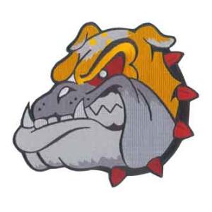 Bulldog Back Patch