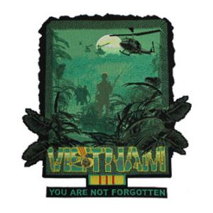 Vietnam You Are Not Forgotten Back Patch