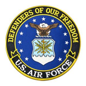 Defenders of Freedom U.S. Air Force (Back Patch)