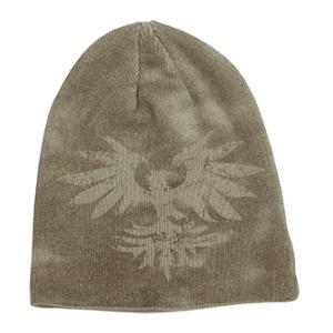 Eagle Design Light Brown Beanie Cap