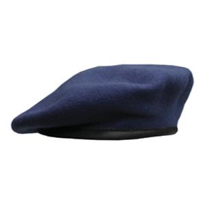 Military Beret  (Leather Sweatband)(Academy Royal)