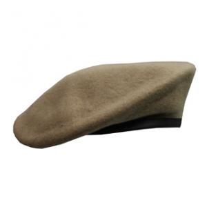 Military Beret(Leather Sweatband)(Ranger Tan)